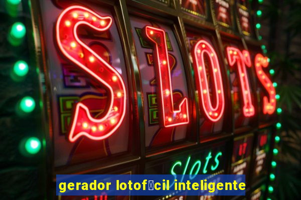 gerador lotof谩cil inteligente